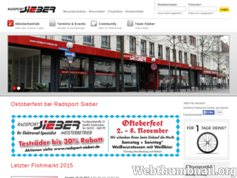 radsport-sieber.de website preview