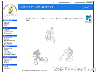 radsport-lippstadt.de website preview