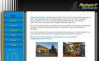 radsport-oberlausitz.de website preview