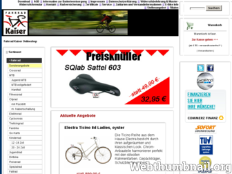 fahrrad-kaiser.de website preview