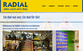 radial.de website preview