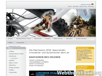 radsporthaus-rhoen.de website preview