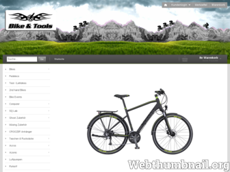 bike-and-tools.com website preview