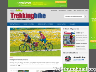 trekkingbike.com website preview