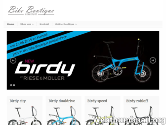 bikeboutique.bike website preview