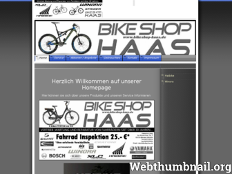 bikeshop-haas.de website preview