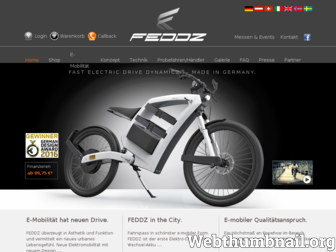 feddz.de website preview