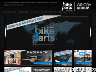 bike-parts.de website preview