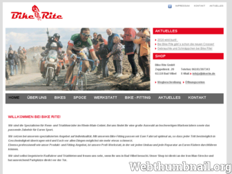 bikerite.de website preview