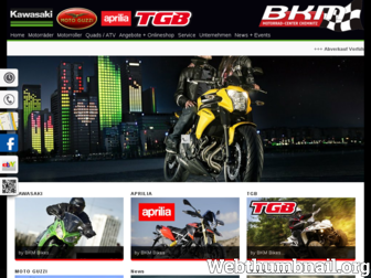 bkm-bikes.de website preview