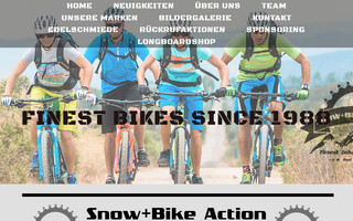 snow-bike-action.de website preview