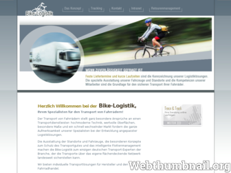 bikelogistik.de website preview