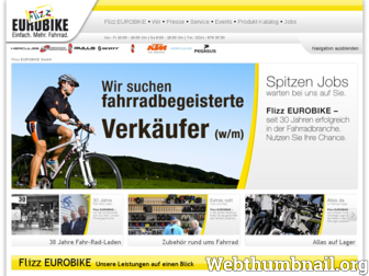 eurobike.de website preview