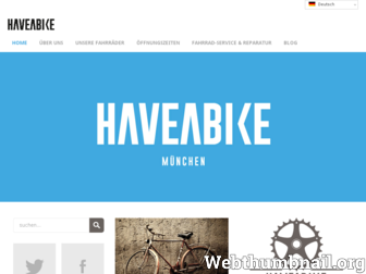 haveabike.de website preview