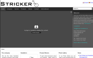 stricker-handbikes.de website preview