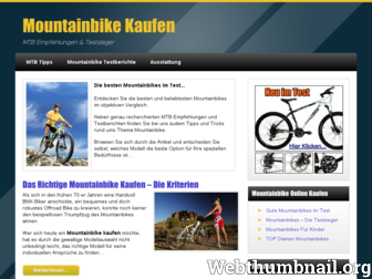 mountainbikekaufen.de website preview