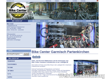 bikecenter.de website preview