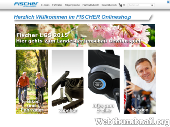 fischer-fahrradshop.de website preview