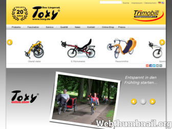 toxy.de website preview