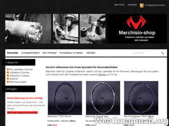 marchisio-shop.de website preview