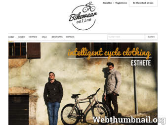 bikewear-online.de website preview