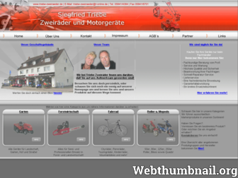 triebe-zweiraeder.de website preview