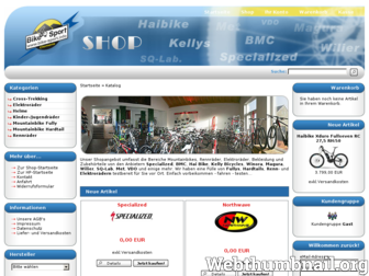 bike-sport-shop.de website preview