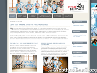 extreme-bike-sports.de website preview