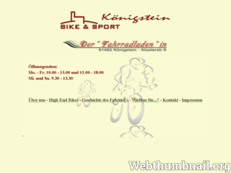 bike-sport-koenigstein.de website preview