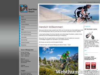 fahrrad-holzer.de website preview