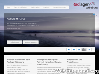 radlager-wuerzburg.de website preview
