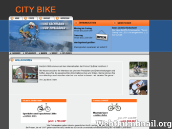 citybike-nordhorn.de website preview