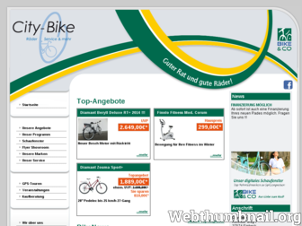 city-bike-einbeck.de website preview