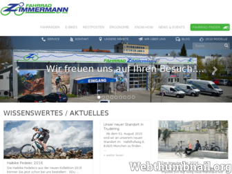fahrrad-zimmermann.de website preview