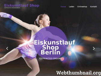 eiskunstlauf-shop-berlin.de website preview
