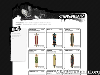 stuff4freakz.de website preview