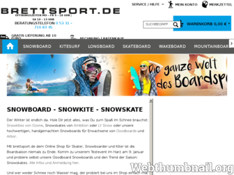 brettsport.de website preview