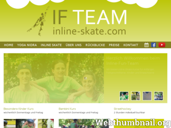 inline-skate.com website preview