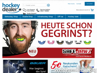 hockey-dealer.de website preview