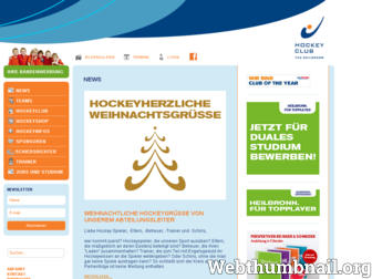 hockeyclub-heilbronn.de website preview