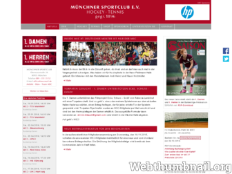 muenchner-sportclub.de website preview