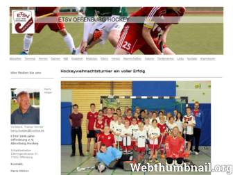 hockey-offenburg.de website preview
