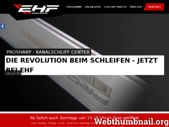 ehf.at website preview
