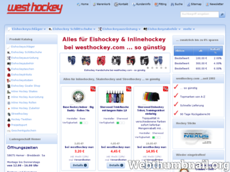 westhockey.com website preview
