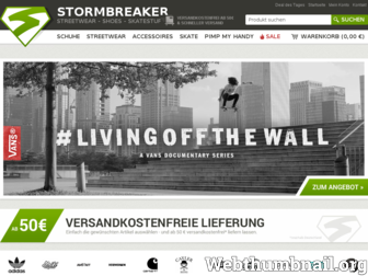 stormbreaker.de website preview