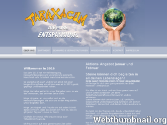 taraxacum-esoterik.de website preview