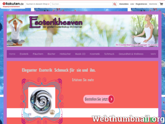 esoterikheaven.de website preview