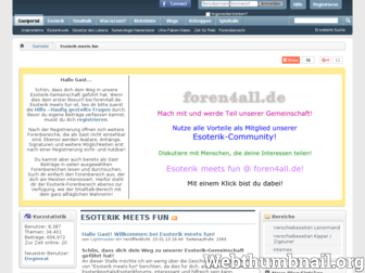 foren4all.de website preview