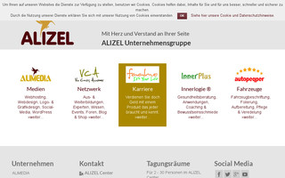 alizel.de website preview