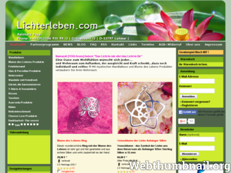lichterleben.com website preview